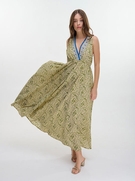 Summer Maxi Dress Olive