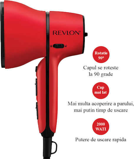 Revlon Πιστολάκι Μαλλιών με Φυσούνα 2000W