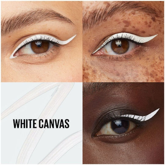 Maybelline Tattoo Waterproof Liquid Eye Liner 104 White Canvas 3.5ml