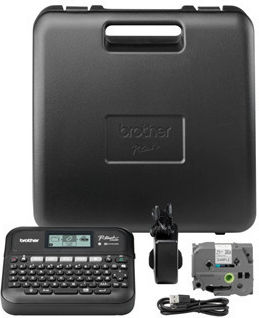 Brother P-touch Etikettendrucker Thermische Übertragung USB Bluetooth