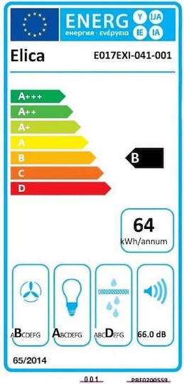 Elica BoxIn Advance Dry IX/A/75 Ventilation Mechanism 75cm Inox