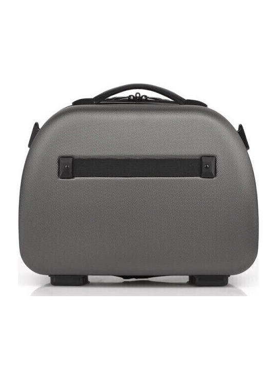 Hard ABS Toiletry Bag Gabol 123312-016 Paradise 12 Liters Anthracite Anthracite