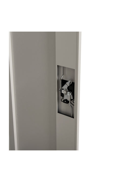 Dulap Dublu-Foi Duron Metalic Cu Posibilitate De Blocare 90x40x100cm