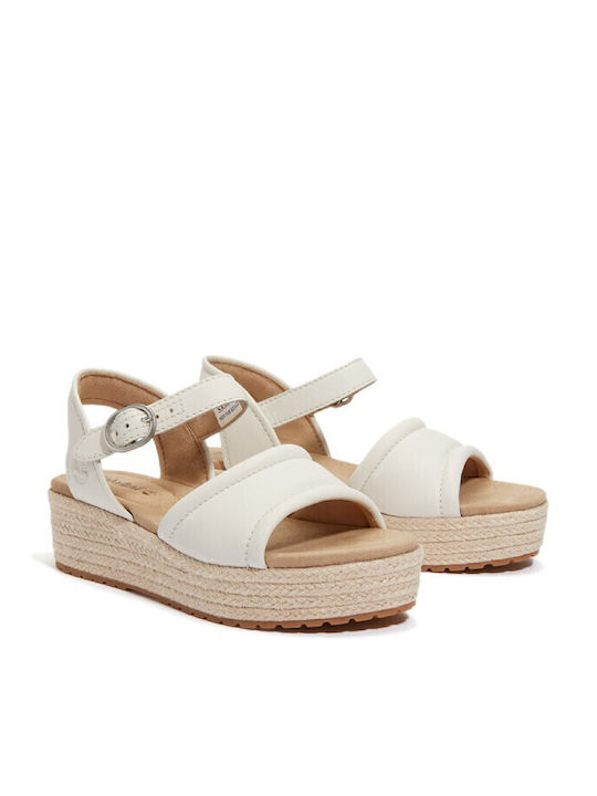 Santorini Sun Damenplattformen Beige