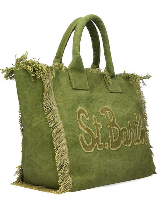 MC2 Vanity Fabric Beach Bag Green