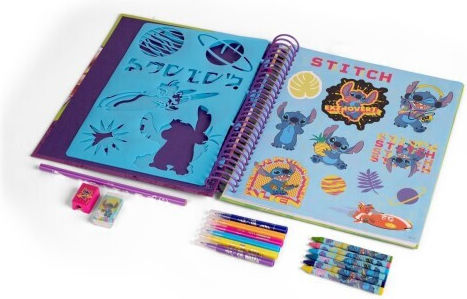 Canenco Disney Stitch Stitch Activity Coloring Book Color Create St24356v