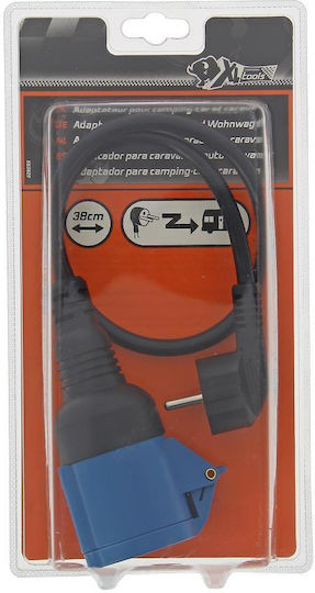 Кабел за захранващ адаптер Xl Perform Tools за кемпери каравани 38см 16амп 553929