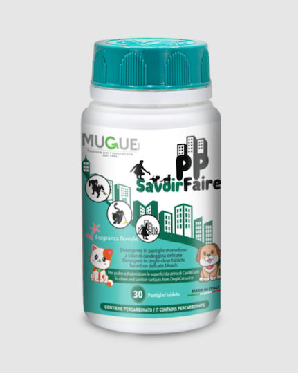 Mugue Savoir Faire Kit for Dog and Cat Odour and Stain Cleansing 90ml 2.5g