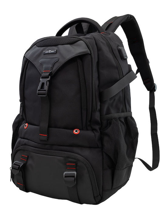 White Shark Waterproof Backpack Backpack for 20" Laptop Black GBP-013