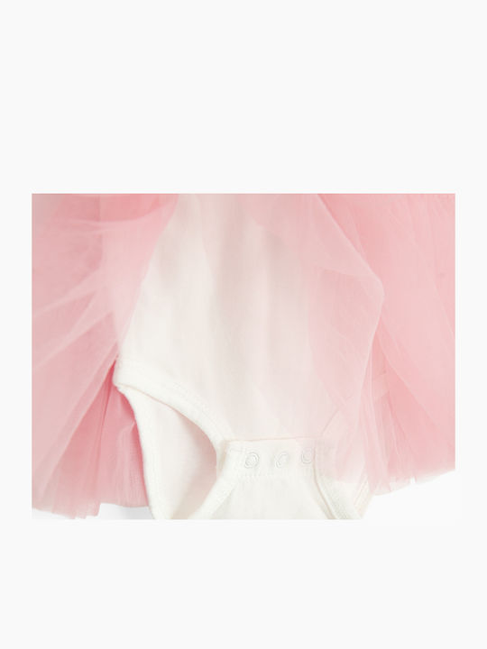 Cool Club Body pentru Bebeluși Mâneca scurta White