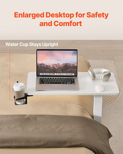 Vevor Τραπεζάκι για Laptop Λευκό (CSZGXDZZCSPBL8D3V001V0)