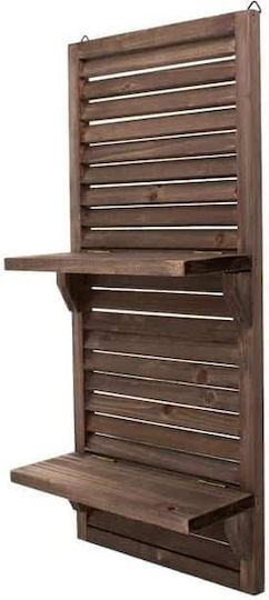 Hanging Pot Stand Wooden 28cmx10cmx60cmcm.