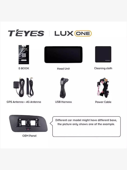 Teyes Sistem Audio Auto pentru Skoda Rapid Audi A4 (B9) 2016-2023 (Bluetooth/USB/WiFi/GPS/Apple-Carplay/Android-Auto/Partitură) cu Ecran Tactil 12.3"