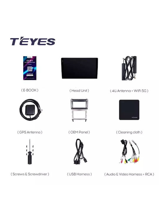 Sistem de Navigație Auto Teyes Cc3l pentru Hyundai Ix55 2006-2015 4+32GB 9" IPS Octa-core 1.6GHz Android 4G Bluetooth 5.1 DSP