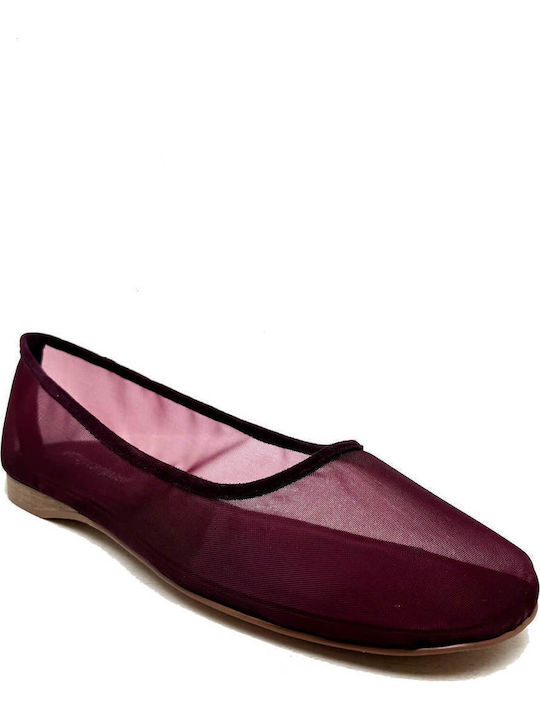 Jeffrey Campbell Γυναικείες Μπαλαρίνες σε Κόκκινο Χρώμα