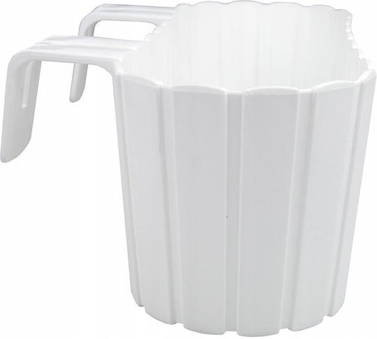 Set 4 Ghivece Decorative Suport din Plastic Alb 4.9 L 38.3x21.2x13 Cm Boardee Hook Set 4 Ghivece Decorative Suport din Plastic Alb 4.9 L 38.3x21.2x13 Cm Boardee Hook