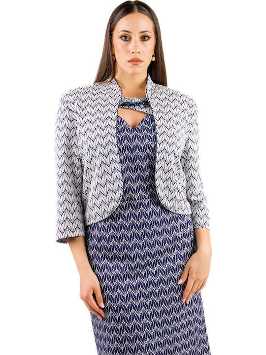 Vagias Damen Blazer White