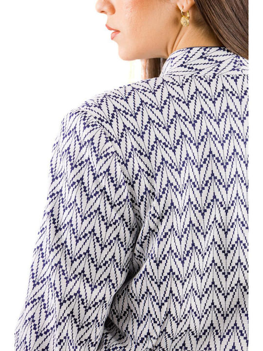 Vagias Damen Blazer White