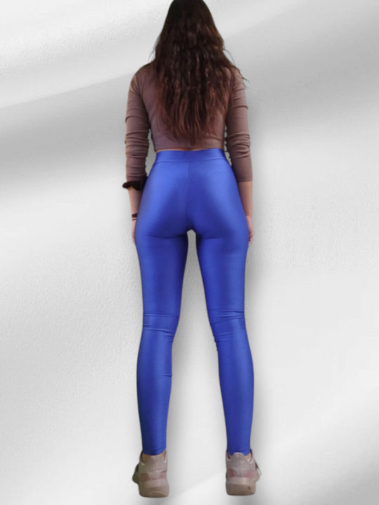 Women's Training Legging Shiny Blue