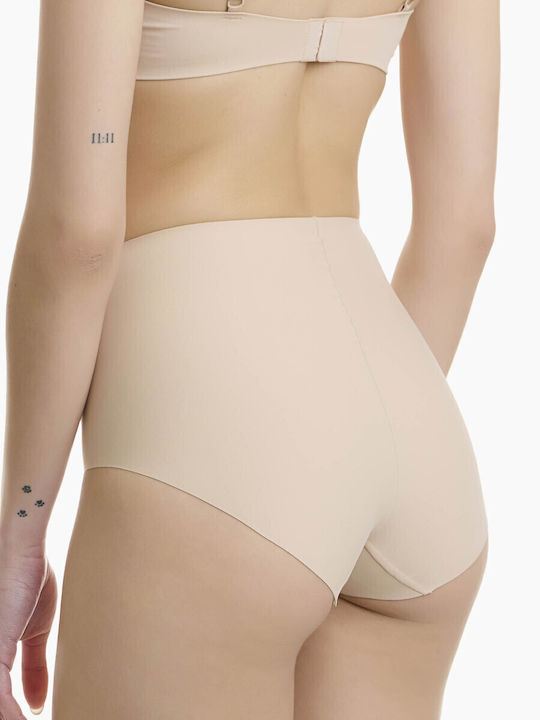 Walk Tightening Slip Seamless Beige