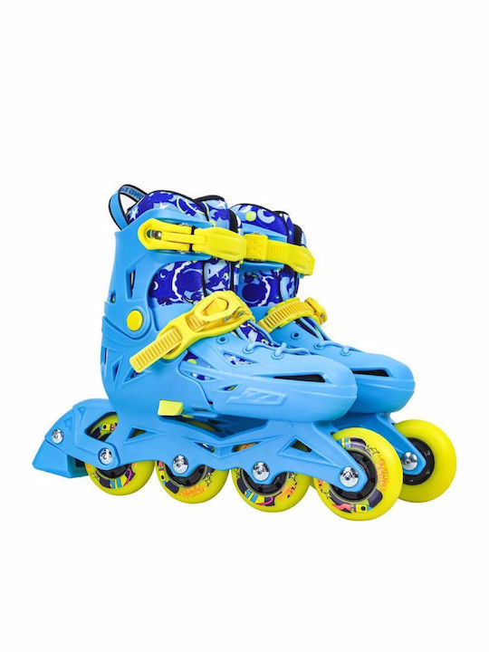 Flying Eagle Inline Αυξομειούμενα Rollers Μπλε Παιδικά