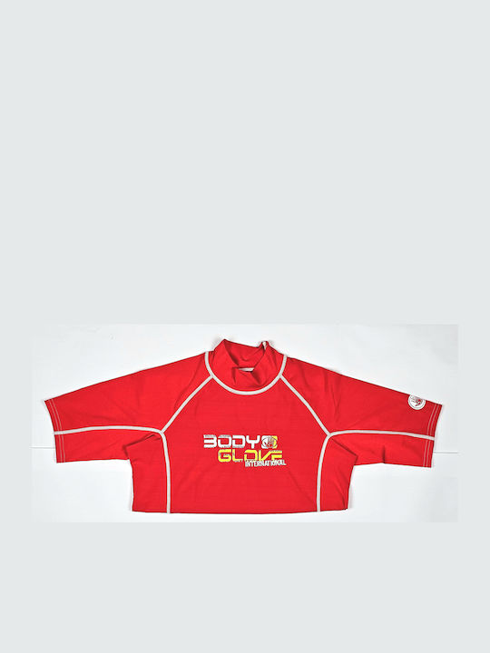 Body Glove Kurzärmelig Sonnenschutzshirt Rot