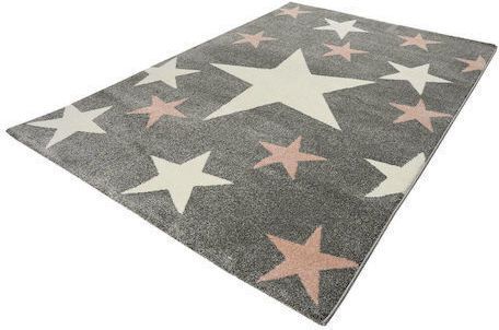 Star Kinder Teppich Gray 160x230cm