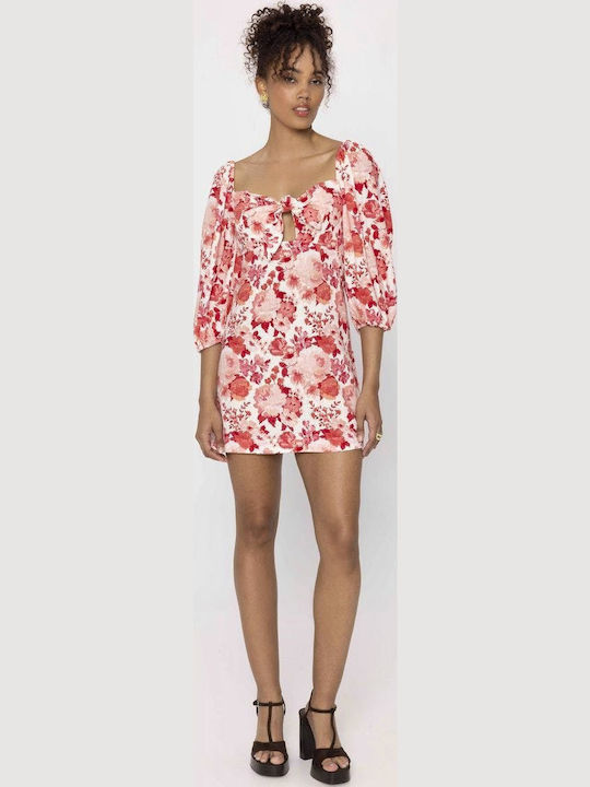 Akemi Summer Mini Dress Red