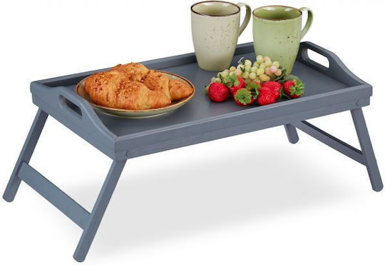 Relaxdays Bamboo Δίσκος Σερβιρίσματος 23x60.5x30cm