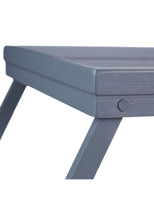 Relaxdays Bambus Dreptunghiular Tavă de Servire din Bamboo în Culoare Gri 22x63.5x31cm 10026130 1buc