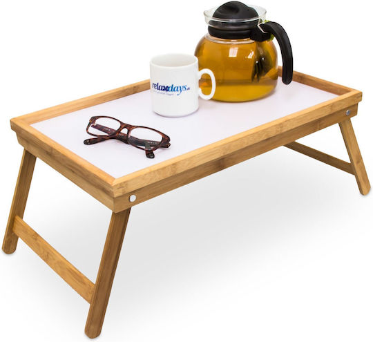 Relaxdays Bamboo Δίσκος Σερβιρίσματος 50x31cm