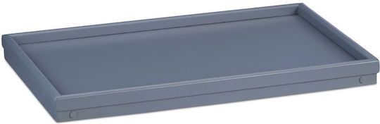 Relaxdays Bamboo Rechteckig Serviertablett aus Bambus in Gray Farbe 22x63.5x31cm 10026130 1Stück