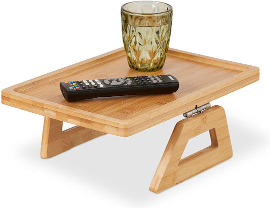 Relaxdays Bamboo Δίσκος Σερβιρίσματος 13x35x26.5cm