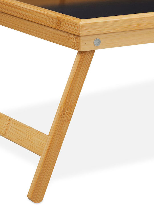 Relaxdays Bamboo Δίσκος Κρεβατιού 23x61.5x31cm
