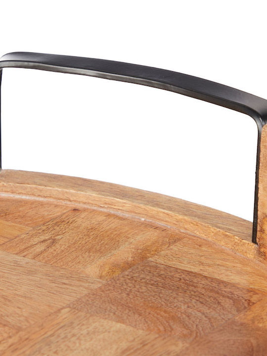 Relaxdays Bamboo Δίσκος Σερβιρίσματος 35cm