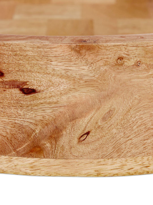 Relaxdays Bamboo Δίσκος Σερβιρίσματος 35cm