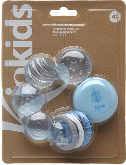 Kiokids Kiokids Beißring Zahnen Linderung mit Wasser aus Silikon für 4 m+