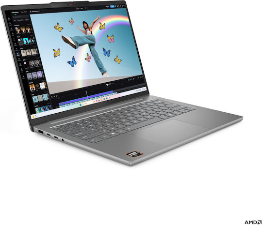 Lenovo IdeaPad Slim 5 14AKP10 14" OLED FHD+ (Ryzen AI 300 Series-7 350/32GB/1TB SSD/W11 Home) Luna Grey (GR Keyboard)