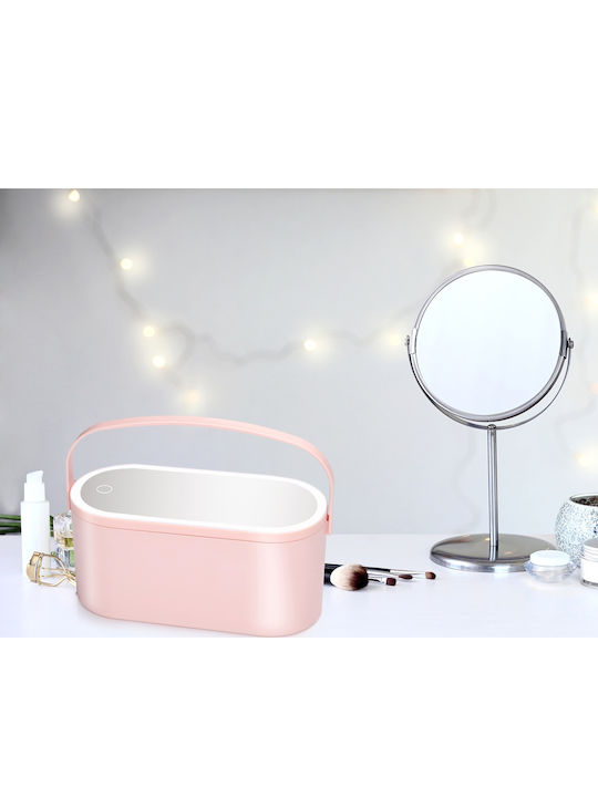 Reise-Beautycase mit LED-Spiegel
