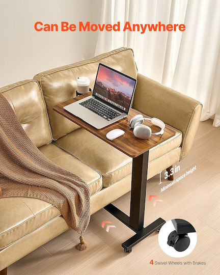 Vevor Τραπεζάκι για Laptop Καφέ (CSZDDWXLGXDZHDZDC001V2)