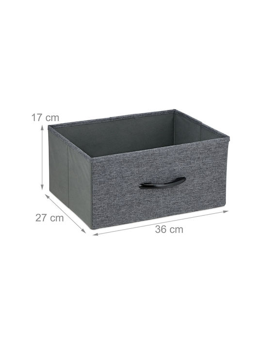 Sertar de depozitare din metal și material textil cu 8 sertare L80xW30xH81.5buc