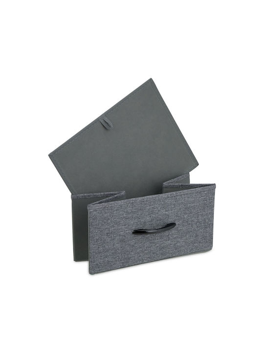 Sertar de depozitare din metal și material textil cu 6 sertare L80xW30xH63buc