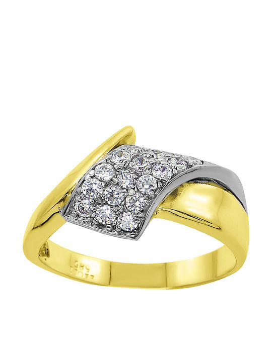 Antwnakakis Дамски Пръстен от Бяло злато 14K