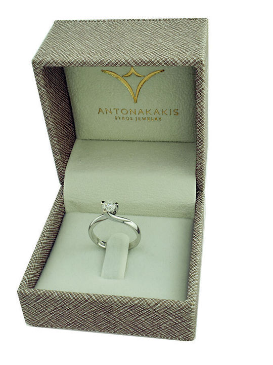 Antwnakakis Femeie Inel din Aur 14K