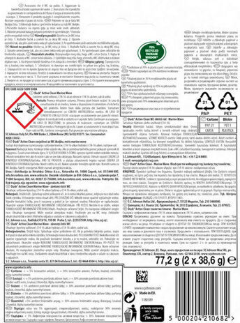 Duck Clean Marine Block Λεκάνης με Άρωμα Φρεσκάδας