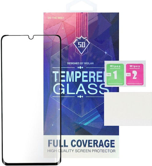 5D Full Glue Full Face Tempered Glass Black (Redmi 14C / Poco C75)