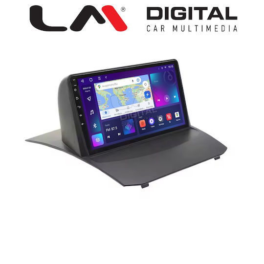 LM Digital Sistem Audio Auto Pentru Ford Fiesta 2008 >2012 Bluetooth USB Wi-Fi GPS Apple CarPlay Android Auto Cu Ecran Tactil 12.3"