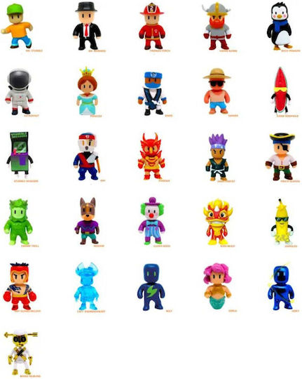 Just Toys Miniature Toy Stumble Guys For 4+ Years 5cm (Miscellaneous Designs)
