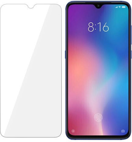 Powertech Full Glue Full Face Tempered Glass (Redmi 9A / 9AT / 9C)