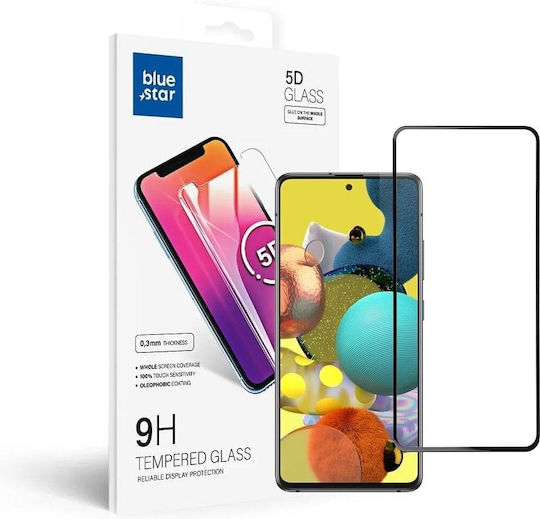Blue Star Vollkleber Vollflächig gehärtetes Glas (Galaxy A51)